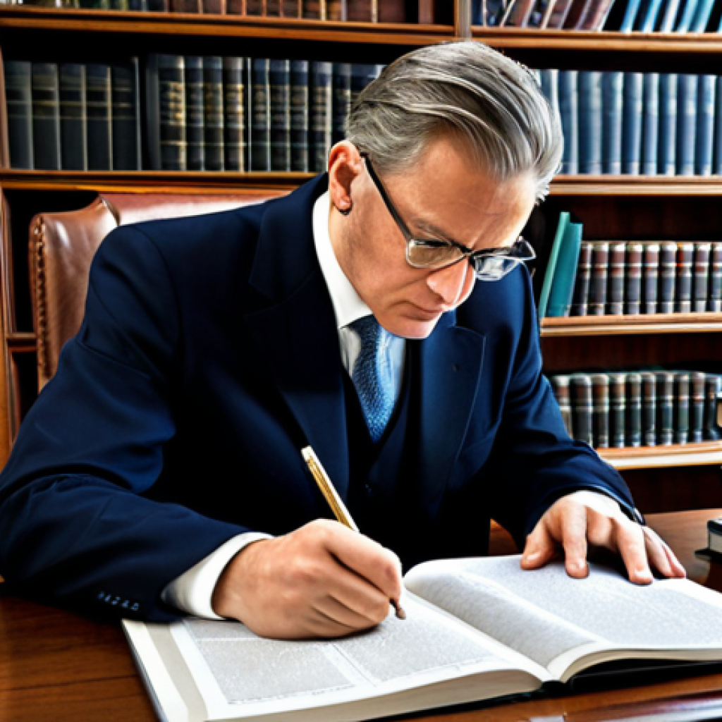 법무사 이직 성공을 위한 포트폴리오 작성법 - Building a Foundation**

"A focused individual studying legal documents at a well-lit desk, surround...