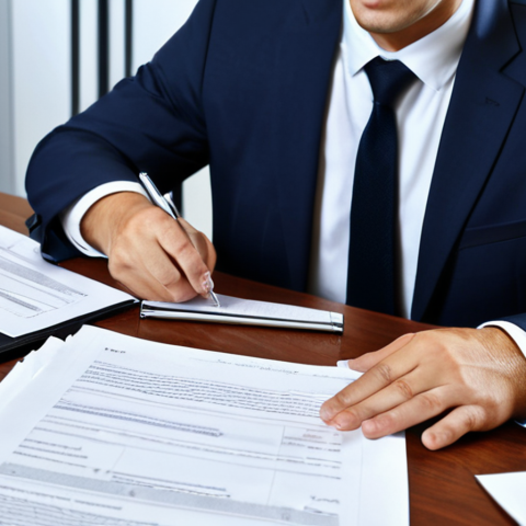법무사 실무와 관련된 고객 사례 - Contract Law - Business Agreement**

"A professional setting depicting a lawyer reviewing a detailed...
